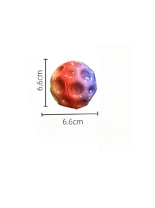 1pc Anti-Gravity Moon Stone Bouncy Ball,70mm-6.6 High Elastic Ball,Porous Stress Relief Toy,Boll,Bounce Balls,Bitzee,Big Bouncy Ball,Stress Relief Toy,Moonball,Magnetic Balls,Bounce About,Toy Ball,Sensory Stones,Stress Relief,Anti Stress