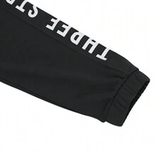 Adidas Pantalones deportivos con estampado de letras estilo novio/hombre 2024 IS5149