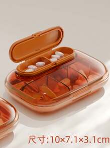 Portable Small Pill Box For Three Meals A Day, Mini Medicine Pack, Portable Pills, Medication Pills, Health Products Packaging Box