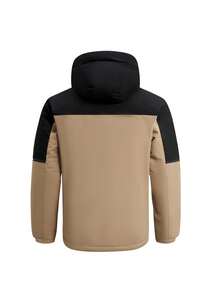 2pcs/Set Boyfriend Style Men Sports & Outdoor Sports Suit, Professional Sports & Recreation Outfit, Ski Suit Top And Bottom HX503-1 - 卡其色 - 查看 4