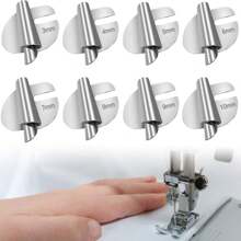 "Universal Sewing Machine Presser Foot Set - 10PCs Multi-Function Sewing Feet For Home & Industrial Machines (Including Zipper, Buttonhole & Quilting Feet) - Heavy Duty Metal Accessories"