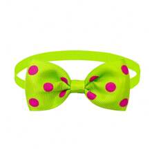 1pc Solid Color Pet Bow Tie, Black/Gold/Red/Green/Blue Pet Accessories, Bow Tie For Daily Use Of Cats And Dogs - Black - View 18