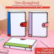 2025 新款 A6 活页夹带现金信封，A6 预算簿带信封，4 件套 - 均碼 - 查看 10