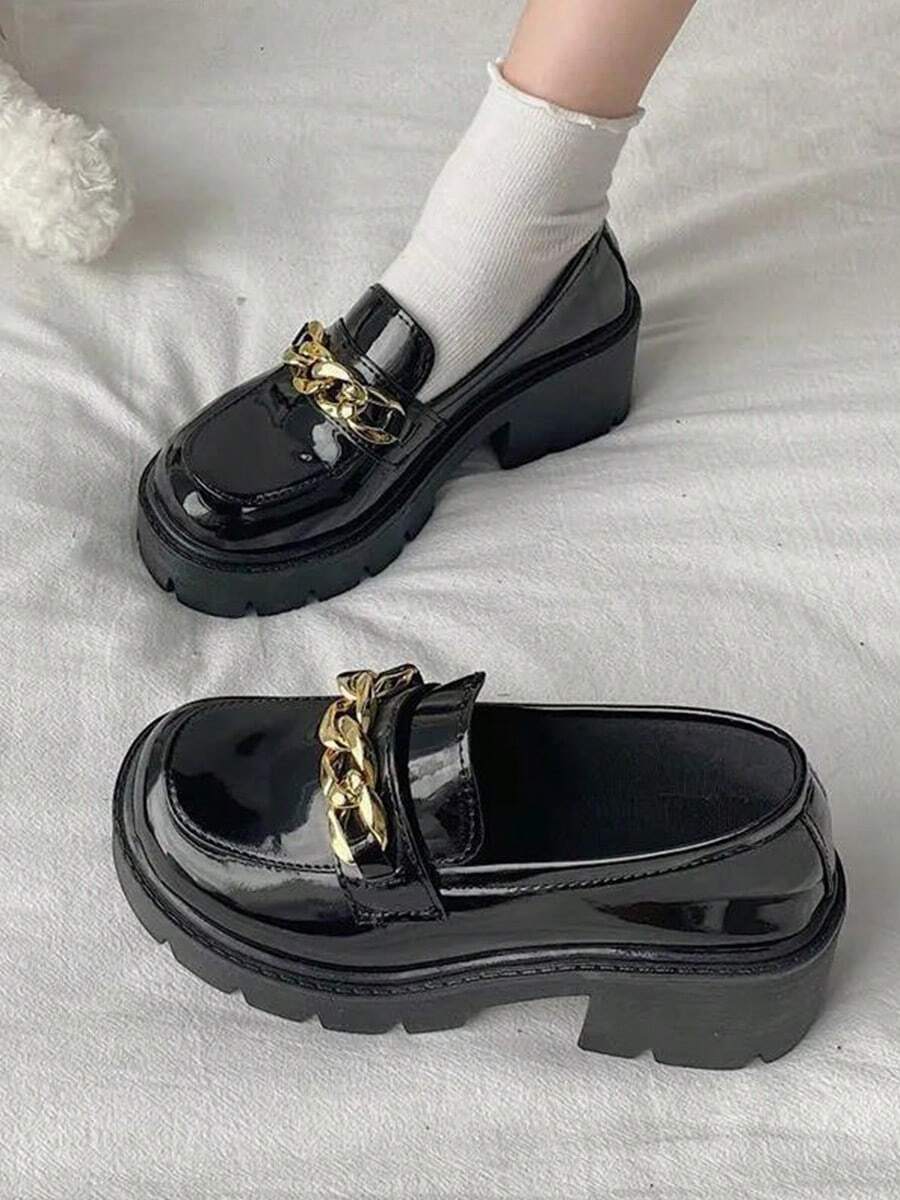 Women's Wedges & Platforms HighHeeled College Style Mary Jane JK Small