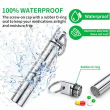1 hộp đựng tăm bằng hợp kim nhôm di động, hộp đựng du lịch có nắp đậy kín - Nhiều màu - Xem 6