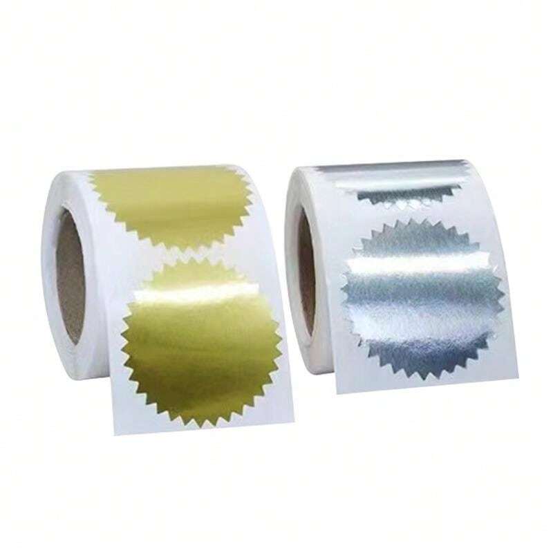 408 Stück Goldfolien Aufkleber - Siegertrophäe Etiketten Für Einladungen & Zertifikate