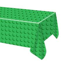 1pc Brick Tablecloth - 54"X108" - Building Block Party, Player Birthday Party Supplies, Building Block Birthday, Birthday Party Decorations