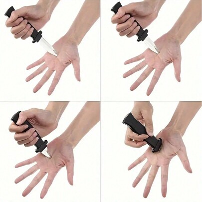 Random Shape 1Pc Magic Props Toy, Tricky Toy, Clown Magic Plastic Telescopic Knife, Clown Prank Prop Knife, Horror Trick Fake Funny