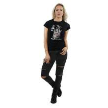 Beetlejuice Womens/Ladies Graveyard Pose Cotton T-Shirt (Black) - Black - View 4