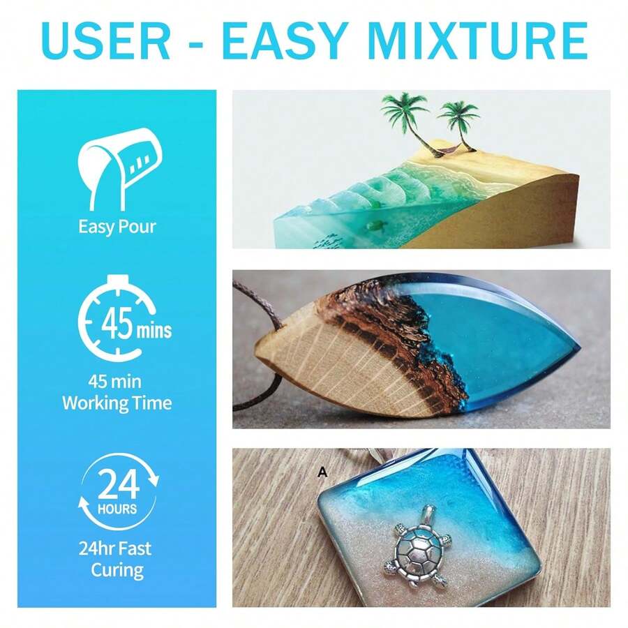 Epoxy Resin 1 Or 2 Gallon, Crystal Clear Epoxy Resin Casting Resin For