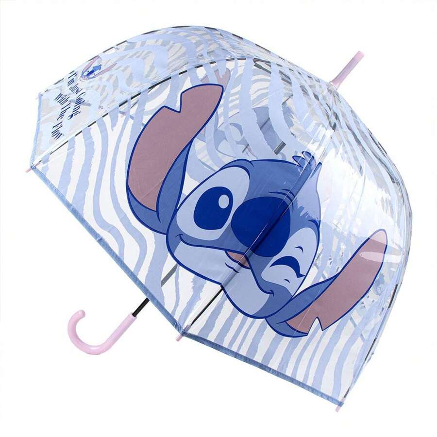 Lilo Y Stitch Poe Vuxen Manuell Paraply Stitch Officiell licens - Multifärgad - Visa 1