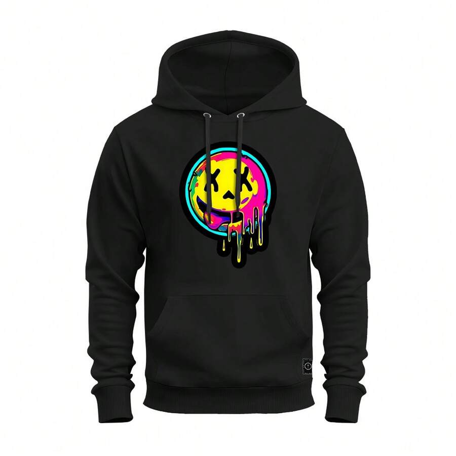 Nexstar Money Maker StreetWear Comfortable Cotton Kangaroo Sweatshirt - Black - View 1