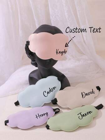 1pc Custom Sleep Masks - Personalized Bridesmaid Gift Ideas Cheap Inexpensive Gifts For Her - Personalized Sleep Mask For Women