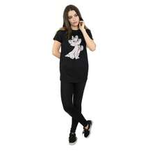 Womens/Ladies Aristocats Marie Cotton Boyfriend T-Shirt (Black) - Black - View 4