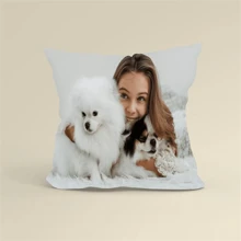 Vỏ gối ảnh tùy chỉnh, Gối ảnh em bé, Gối thú cưng tùy chỉnh, Gối ảnh cưới, Gối ảnh gia đình, Vỏ gối cá nhân hóa - Nhiều màu - Xem 7
