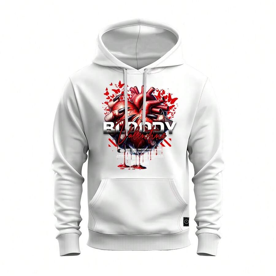 Nexstar San Diego Pride Printed Cotton Sweatshirt Comfortable Cold Weather Top - 白色 - 查看 1