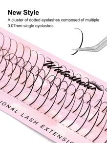 Waloshow 5-16mm, 18-22mm Cartoon Fairy False Eyelashes, 1 Box, Handmade Delicate Pointed Single Lashes, Natural & Realistic, Soft & Lengthening, Suitable For Daily Makeup Or Party Occasions (5-22mm) - D - View 4