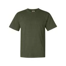 Comfort Colors Garment-Dyed Heavyweight T-Shirt - 100% Cotton - (SA1822) - Dark Green - View 1
