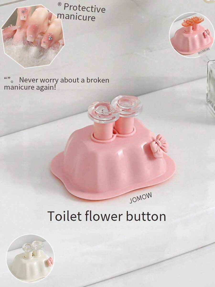 Toilet Flushing Button, Touchless Automatic Flush Valve, Wall Mounted