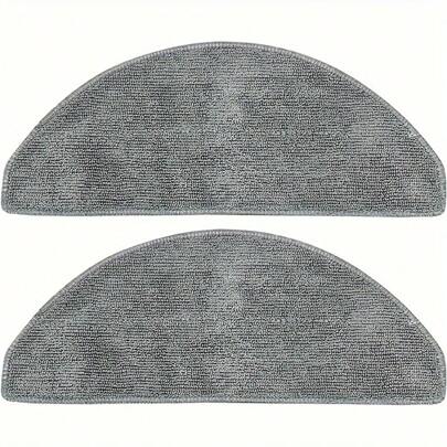 2 Packs Cloth Mop Pads For  E10 E12 B112 C103 3C Enhanced 3C Plus Robot Vacuum Cleaner - Floor Attachment Replacement Mop Cloths Accessories