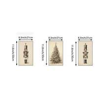 1/3 chiếc Tranh vải treo tường hình kẹp hạt dẻ cổ điển, áp phích Giáng sinh, tranh in mộc mạc, trang trí Giáng sinh, ngày lễ, có thể in, trang trí theo mùa, trang trí Giáng sinh không có khung, trang trí Giáng sinh, trang trí cây thông Noel, quà tặng, lễ tạ ơn, trang trí nhà, đám cưới, trang trí nhà, trang trí mùa thu, trang trí mùa thu, trang trí sinh nhật, làm quà tặng, đồ dùng cho bữa tiệc, trang trí lễ hội trong nhà, trang trí Halloween, trang trí tường, đồ trang trí Halloween - Nhiều màu - Xem 7