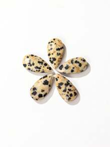 13*24mm/1pc 天然水滴切面散珠，切面扁平水滴形吊坠，DIY 项链吊坠耳环首饰吊坠配件