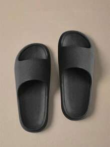 EVA Damen Hausschuhe, einfarbig, rutschfeste weiche Sohle, bequeme Duschpantoffeln, Paar Schuhe für Outdoor