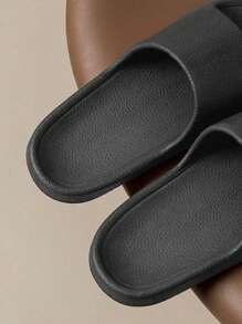 EVA Damen Hausschuhe, einfarbig, rutschfeste weiche Sohle, bequeme Duschpantoffeln, Paar Schuhe für Outdoor