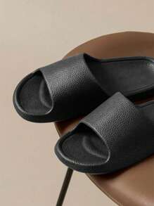 EVA Damen Hausschuhe, einfarbig, rutschfeste weiche Sohle, bequeme Duschpantoffeln, Paar Schuhe für Outdoor