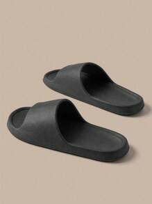 EVA Damen Hausschuhe, einfarbig, rutschfeste weiche Sohle, bequeme Duschpantoffeln, Paar Schuhe für Outdoor