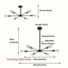 1pc Minimalist Nordic Style Modern Dining Room/Living Room Ceiling Lamp, Without Light Bulb