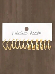 Set de 12/36/48 piezas de aretes aro con flores en espiral asimétricas y perlas falsas, para mujer, como regalo/uso diario para San Valentín, mamá, madre, Día de la Madre
