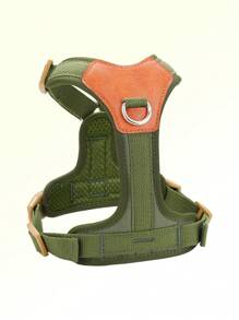 1 pieza Arnés retro para perros, con cinta ajustable y de alta calidad, malla transpirable que hace que su perro se sienta cómodo en todo momento. - Multicolor - Ver 16