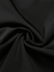 Men's Wrinkle-Resistant Elastic Business Trousers, Solid Color Straight Leg Slanted Pocket Casual Pants, Daily & Commute Wear