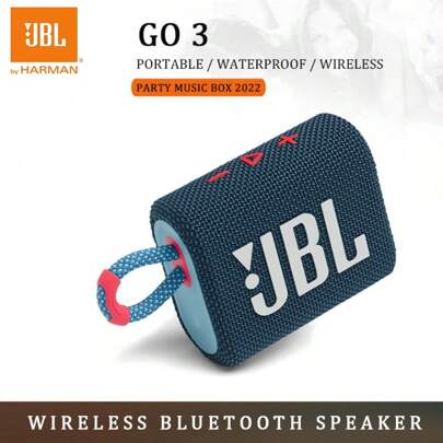 JBL JBL Go 3 Bluetoothスピーカー 迫力のベース サブウーファー ステレオサウンド 屋外対応 ポータブル ミニ ワイヤレススピーカー 純正JBL