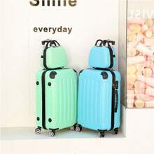 1pc Travel Suitcase Cover Spinner Luggage Bag, 24-Inch Password Lock Hard Case, For Men & Women, Students Suitcases Suit Case Travel Luggage