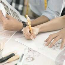 6pcs Multi-Function Measuring Tape For Clothing Size, Tailor Sewing Tool - Clear - View 6