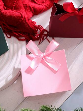 10 st/Enkel mini presentask med olika färger att välja mellan, perfekt för presenter, presentförpackningar, presentpåsar, bröllopspresenter, födelsedagsfestdekoration,