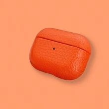 荔枝纹皮革耳机保护壳 适用于 Pro3，黑色/橙色/杏色/棕色 高级皮革保护壳 适用于 2/3/4/Pro/Pro2 - 彩色 - 查看 22