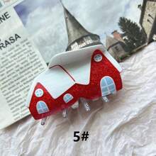 Kẹp tóc Acrylic cho tiệc Giáng sinh - Nhiều màu - Xem 17