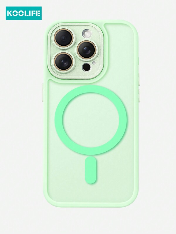1 pieza Funda protectora para teléfono compatible con Apple iPhone 16/16 Pro/16 Plus/16 Pro Max, iPhone 11/11 Pro/11 Pro Max, iPhone 12/12 Pro/12 Pro Max, iPhone 13/13 Pro/13 Pro Max, iPhone 14/14 Pro/14 Pro Max/14 Plus, iPhone 15/15 Pro/15 Plus/15 Pro Max con carga inalámbrica magnética, cobertura completa, anti-caída, protección de lente, textura mate resistente a arañazos de TPU+PC