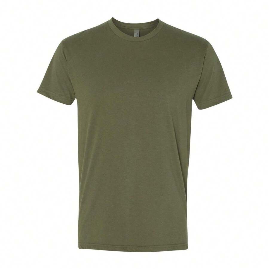 Next Level Unisex Sueded T-Shirt - 60% Cotton/40% Polyester - (SA3497) - xanh quân đội - Xem 1