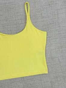 Women's Suplex Cropped Top 1050 - Yellow Candy - View 2