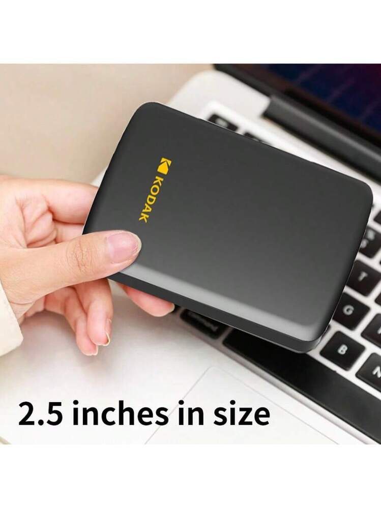 Kodak P150 Mechanical Hard Drive - 500GB/1TB, Portable USB 3.0