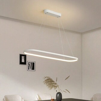 Lámparas colgantes LED modernas para decoración del hogar, lámparas colgantes minimalistas, lámparas colgantes de simplicidad, lámparas colgantes de lujo para el hogar, de color blanco cálido/blanco frío, de hierro/aluminio/gel de sílice, lámparas colgantes negras/blancas con luz blanca/cálida LED para sala de estar, cocina, isla, dormitorio, habitación infantil, comedor, restaurante, cafetería, oficina moderna, decoración del hogar