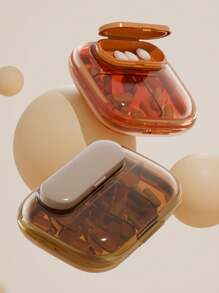 Portable Small Pill Box For Three Meals A Day, Mini Medicine Pack, Portable Pills, Medication Pills, Health Products Packaging Box