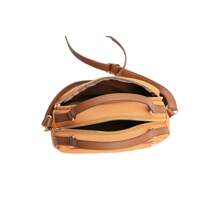 Chenson Microfiber Medium Women's Bag With Hand And Crossbody Straps - Cà phê nâu - Xem 5