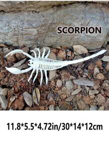 1 套万圣节装饰逼真蝙蝠骨架，恐怖蝙蝠骨架，鬼屋舞台氛围道具，家居装饰挂件，适用于万圣节派对背景装饰