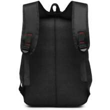 Backpack Travel Bag School Korean College Rugged - Colors - 黑色 - 查看 3