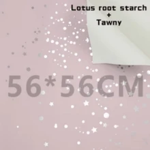 Bộ 20 tờ giấy gói tối giản hình bầu trời đầy sao lấp lánh Giấy gói cao cấp dày hai màu chống thấm nước - Nhiều màu - Xem 11